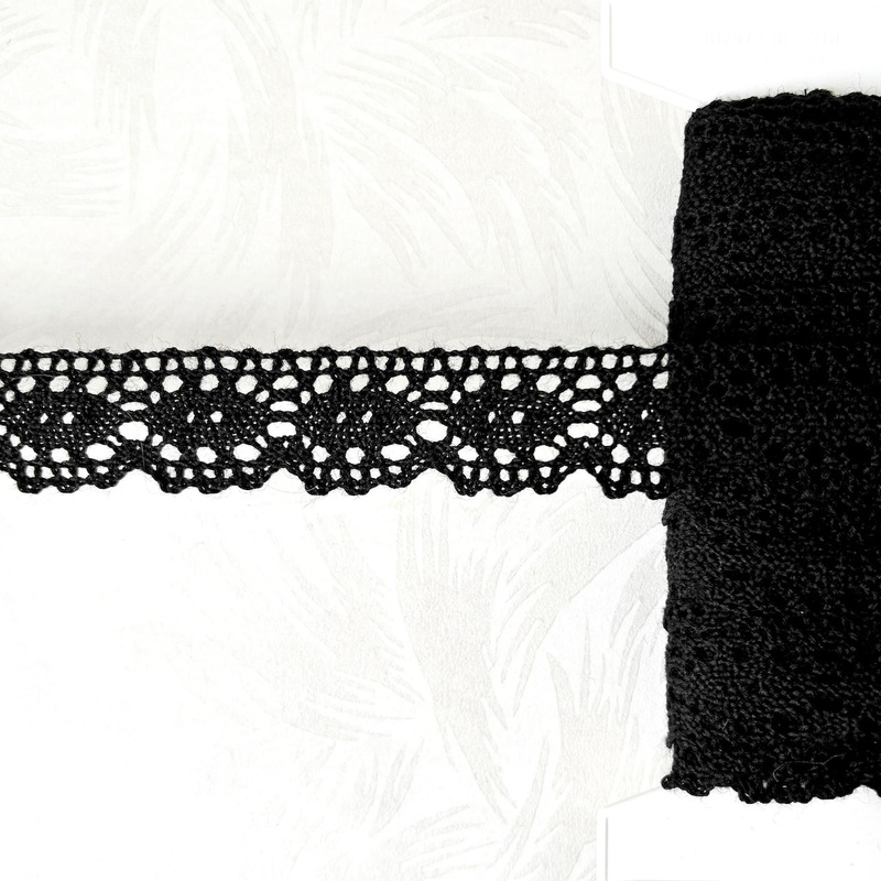 Ovals Scalloped Edge Cluny Lace