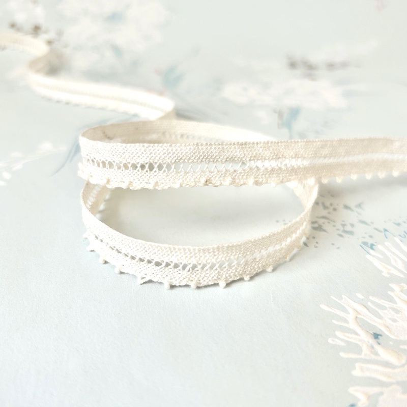 Picot Battenburg Lace-Natural-By the Yard & 144 Yard Roll