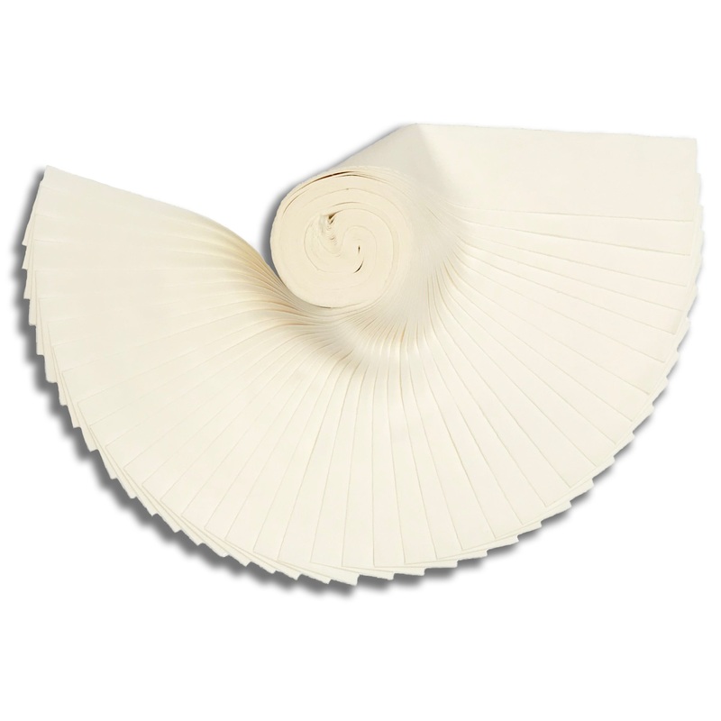 Matt's Pre-Cut 40 Piece 2 1/2 Jelly Roll Strips - Moda Bella Solids - 9900 60 Ivory
