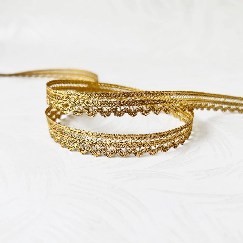 Metallic Gold Braid-Gold