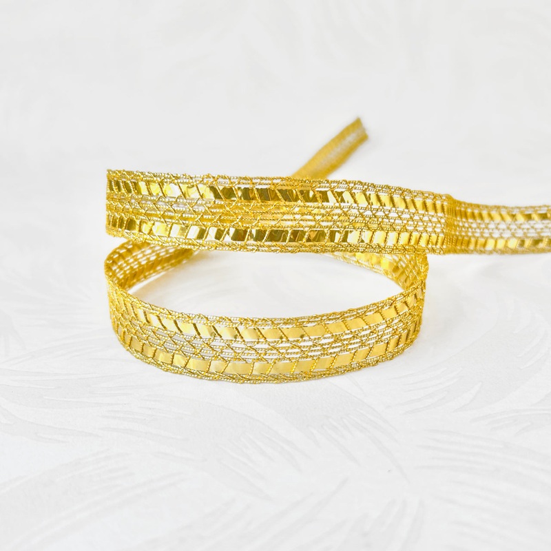 Metallic Gold Braid-Gold-By the Yard & 36 Yard Board
