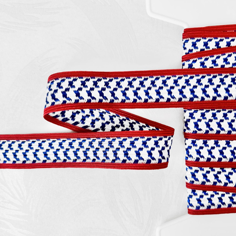 Unique Decorative Braid-Red White & Blue