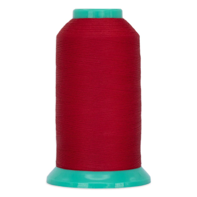 Y.L.I. Perfection Thread 3,000 Yard Cone - 716 Cherry Ripe