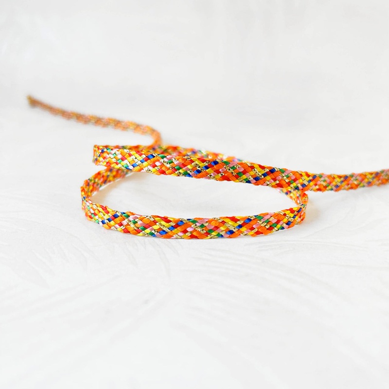 Colorful Metallic Braid-Multicolor