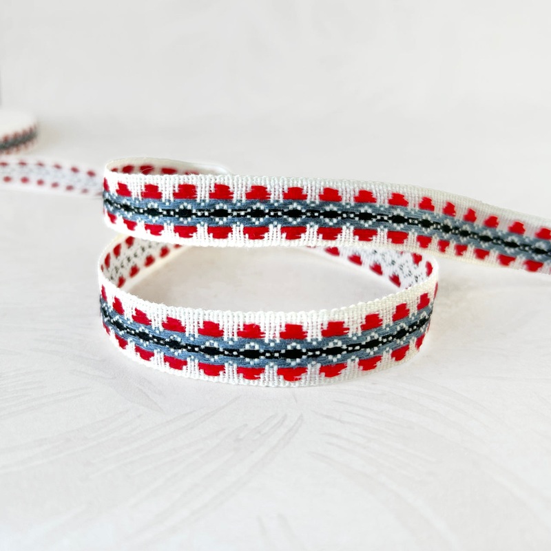 Geometric Pattern Braid - Vintage