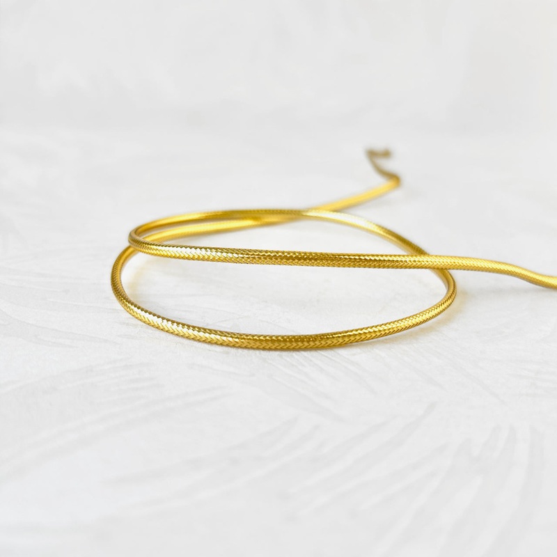 Metallic Gold Cord-Gold-By the Yard & 36 Yard Board