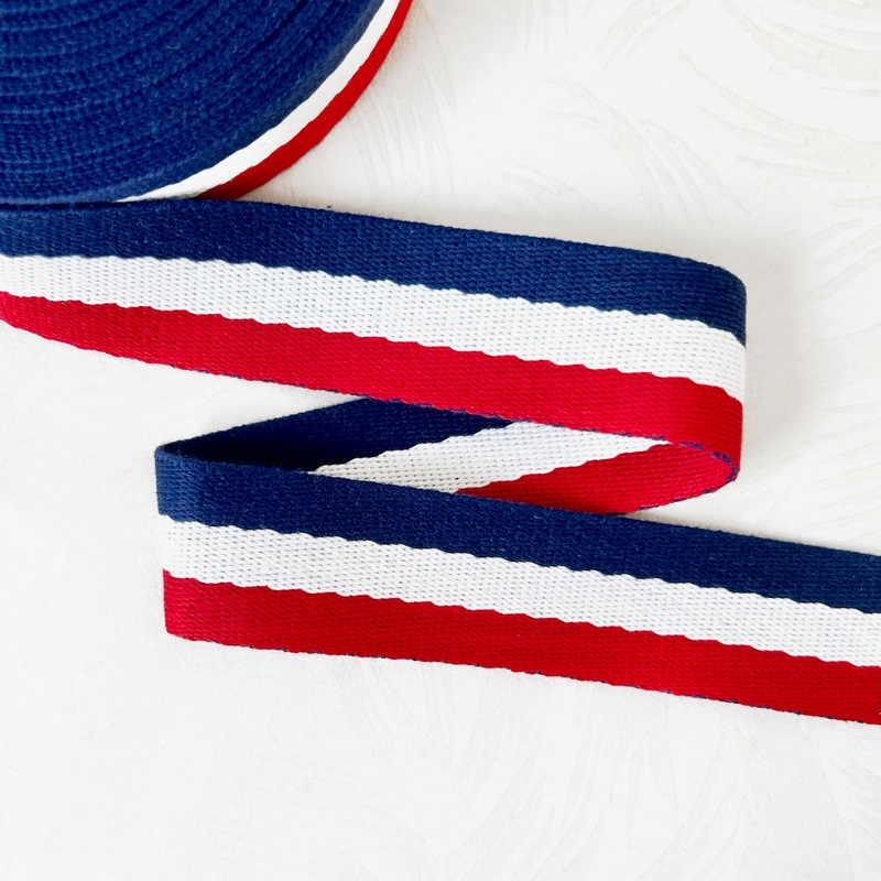 Thick Striped 1  Woven Webbing