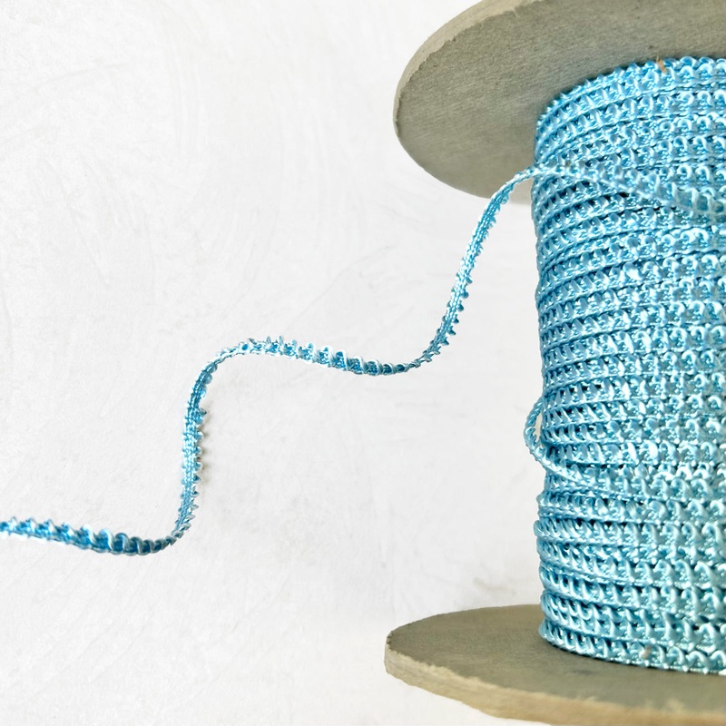 Tiny Loop Trim-Light Blue