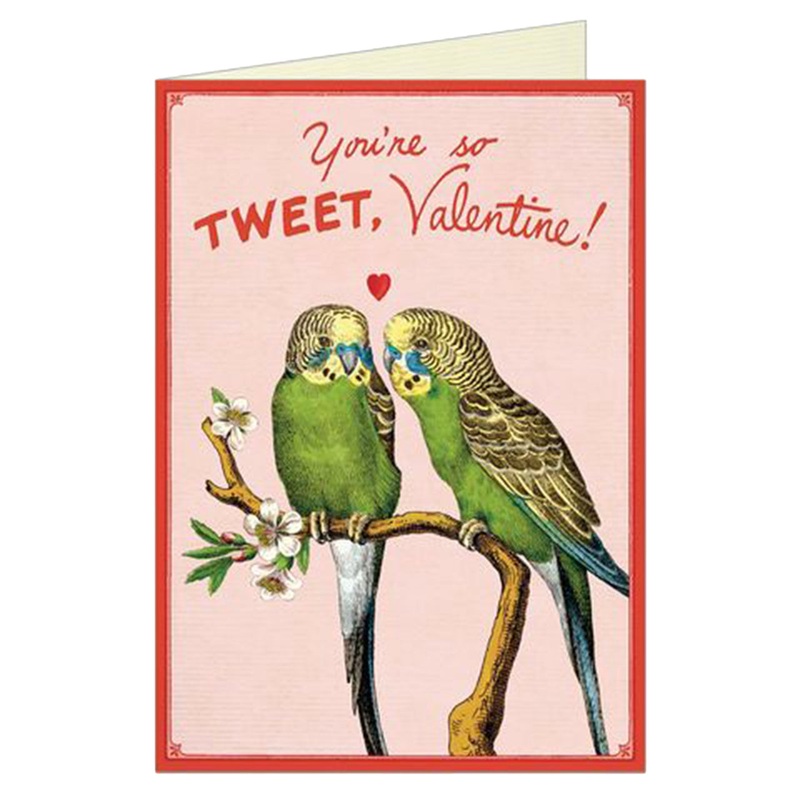 Valentine Birds - Greeting Card