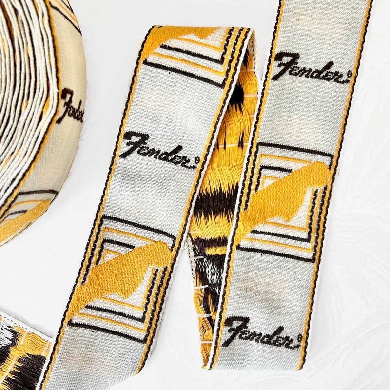 Vintage Fender Jacquard Ribbon