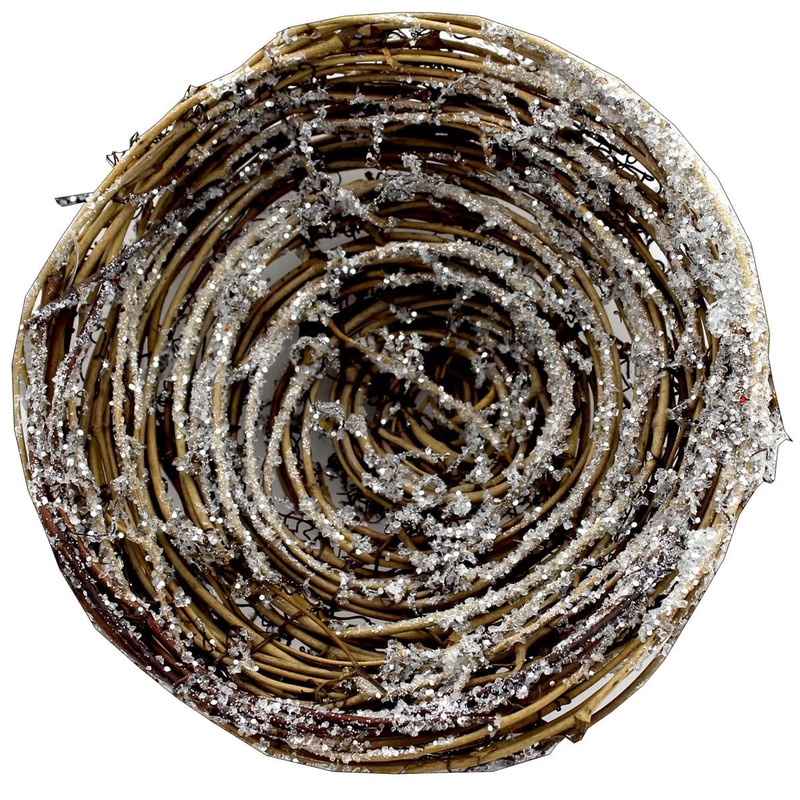 Snowy Bird Nest-6"