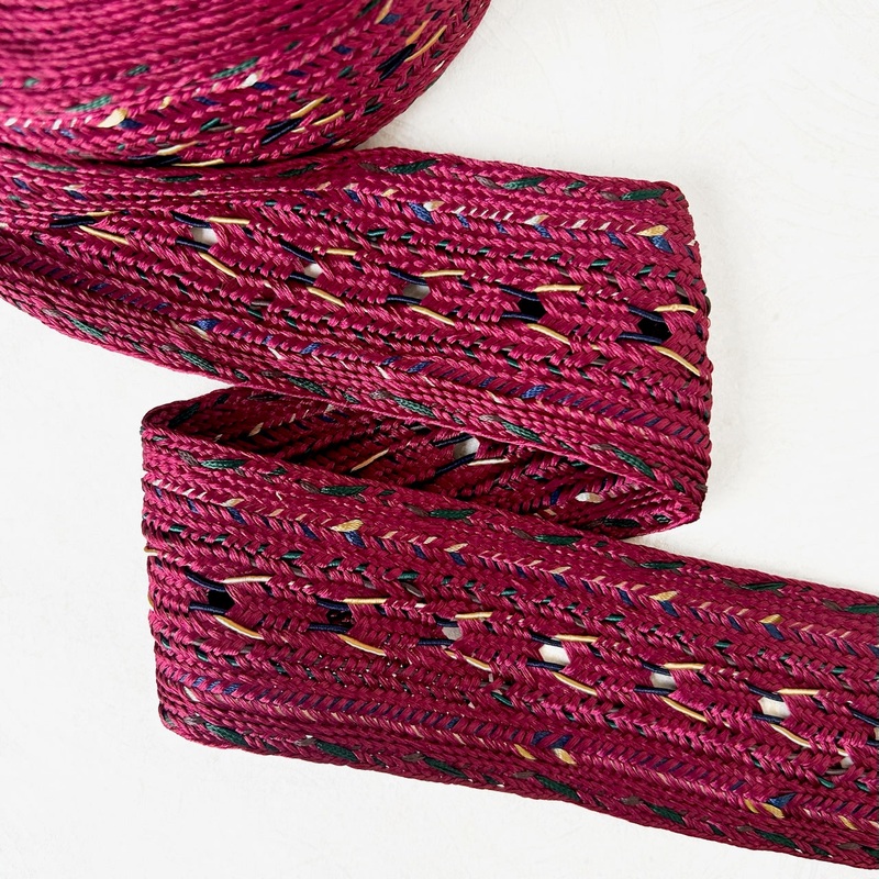 Wide Rayon Braid with Satin Cord