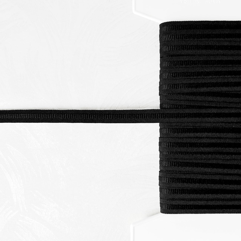 Black With Black Center Tape-Black-By the Yard & 36 Yard Board