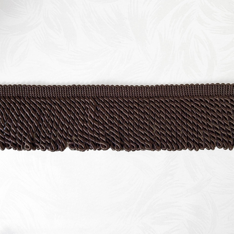 Chocolate Brown Bullion Fringe 3