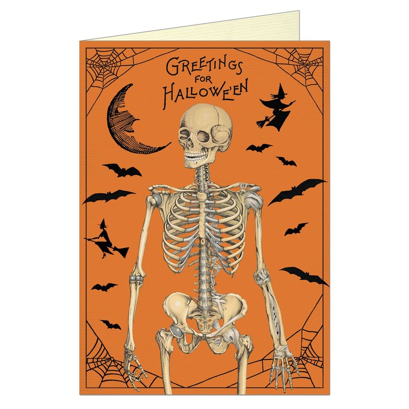 Halloween Skeleton  - Greeting Card