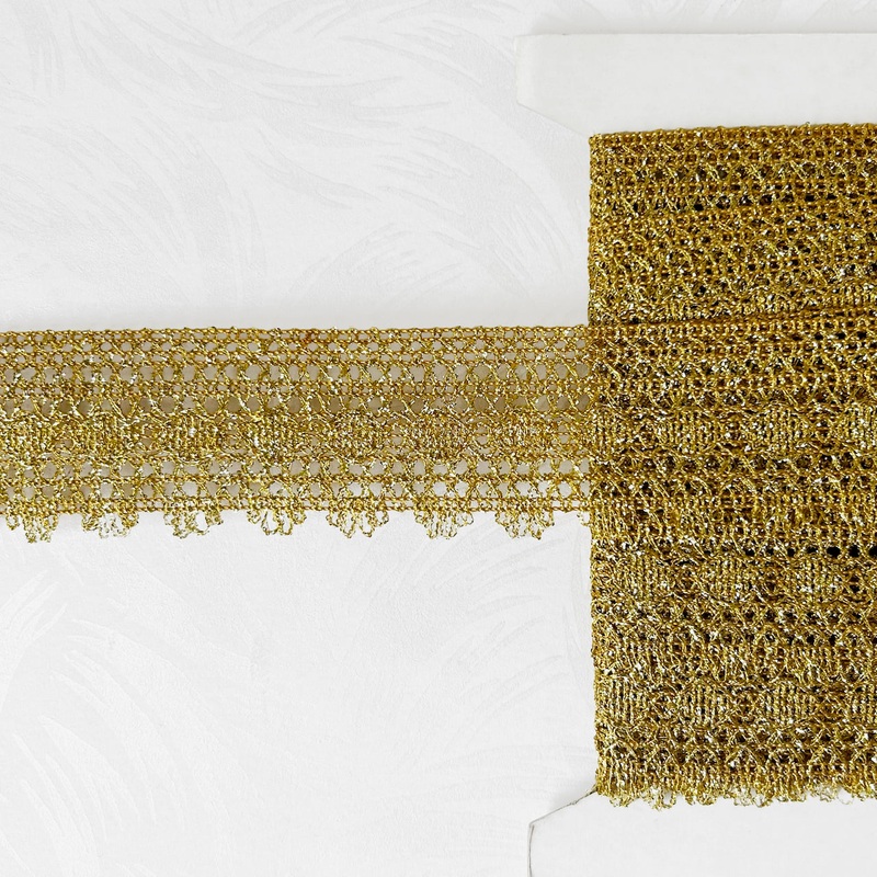 Metallic Gold Lace-Gold