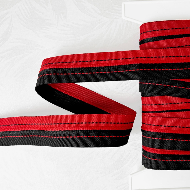 Saddle Stitch 2 Color Grosgrain