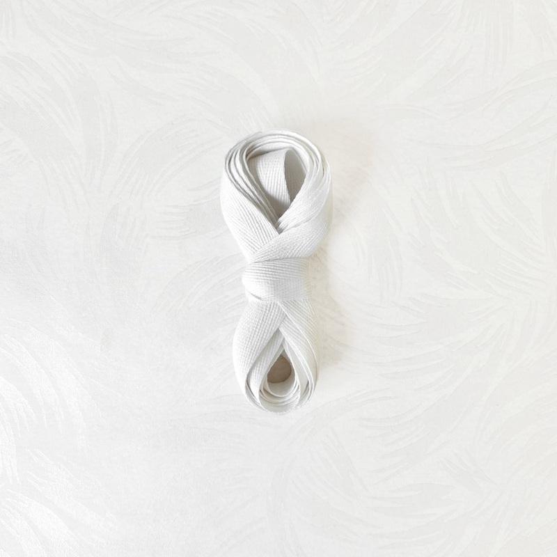Twill Tape Bundles 3/4-White