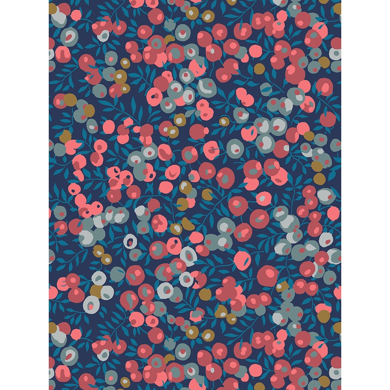 Wiltshire Blue Dark - Liberty of London Cotton Tana Lawn - Half Yard