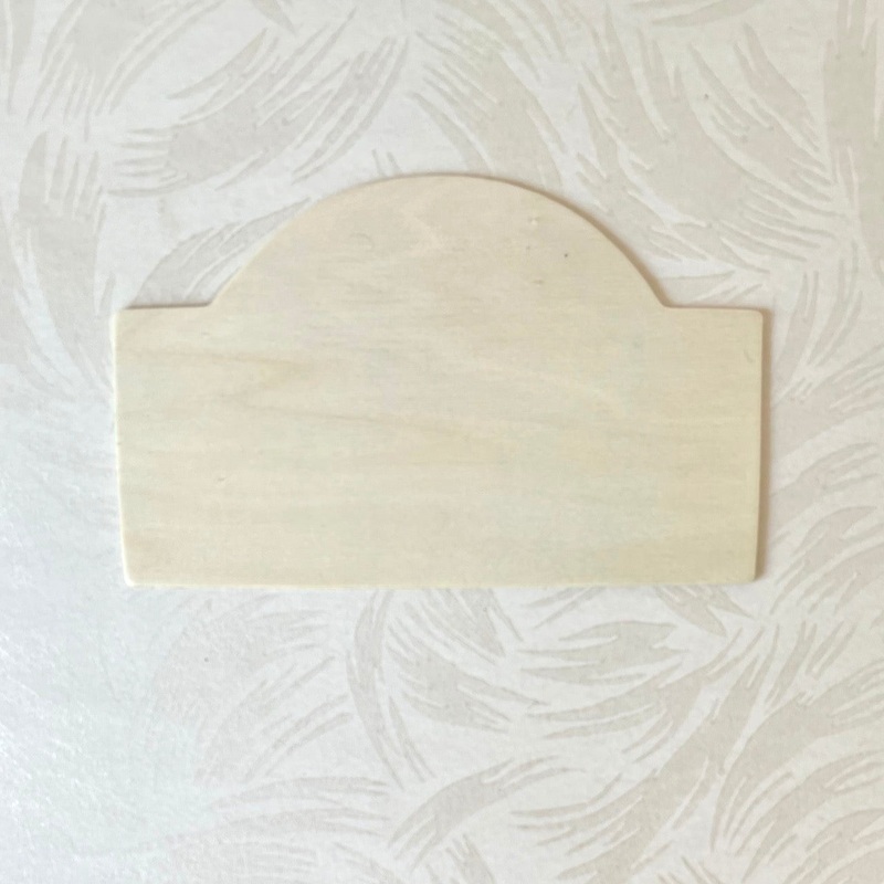 Wood Sign - Dome Top - 4 x 6