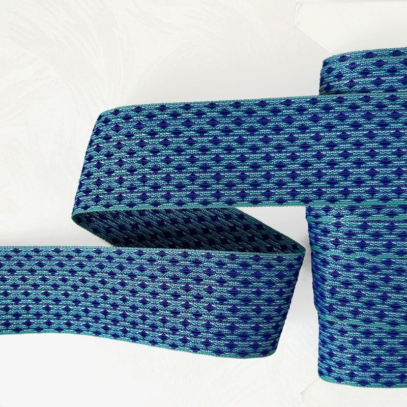 Blue Diamond Braid-Blue