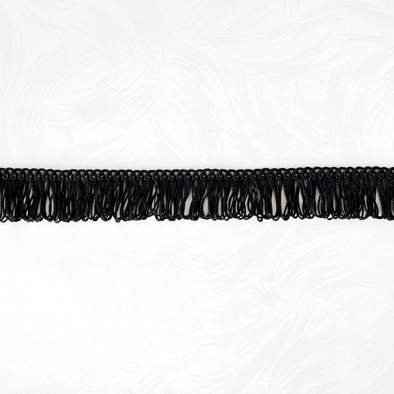 Chainette Gimp Loop Fringe 1-1/4