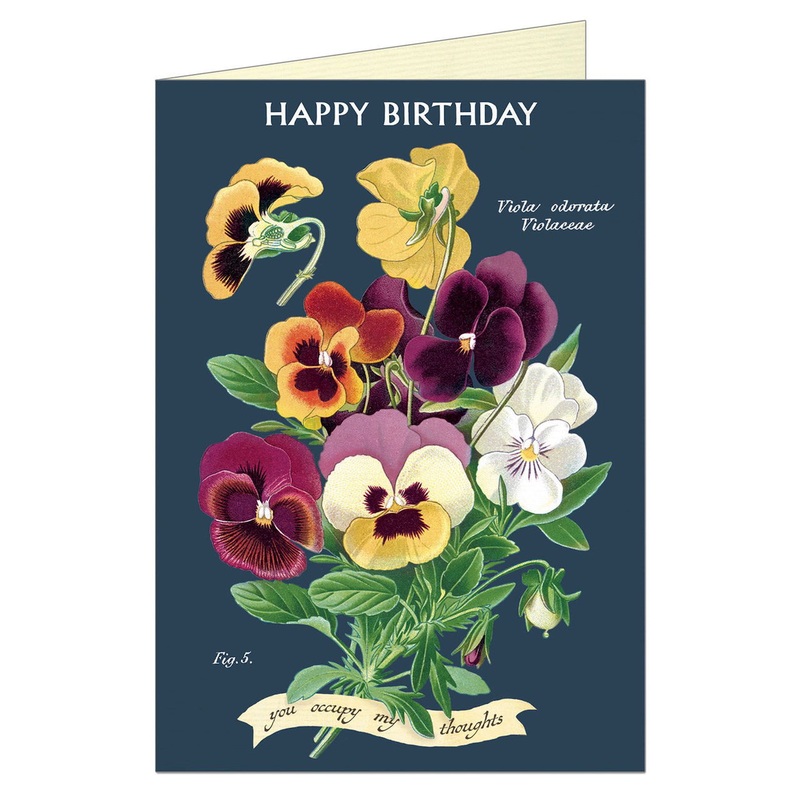 Happy Birthday Violet - Greeting Card