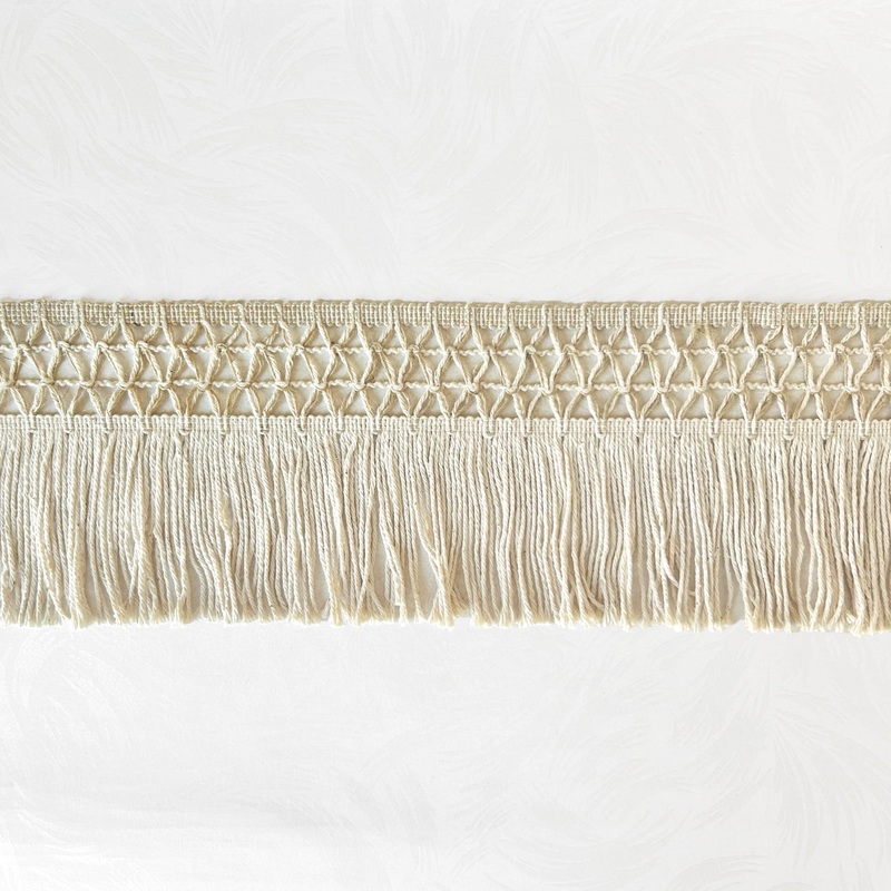 Macrame Braid with Fringe 5-3/4