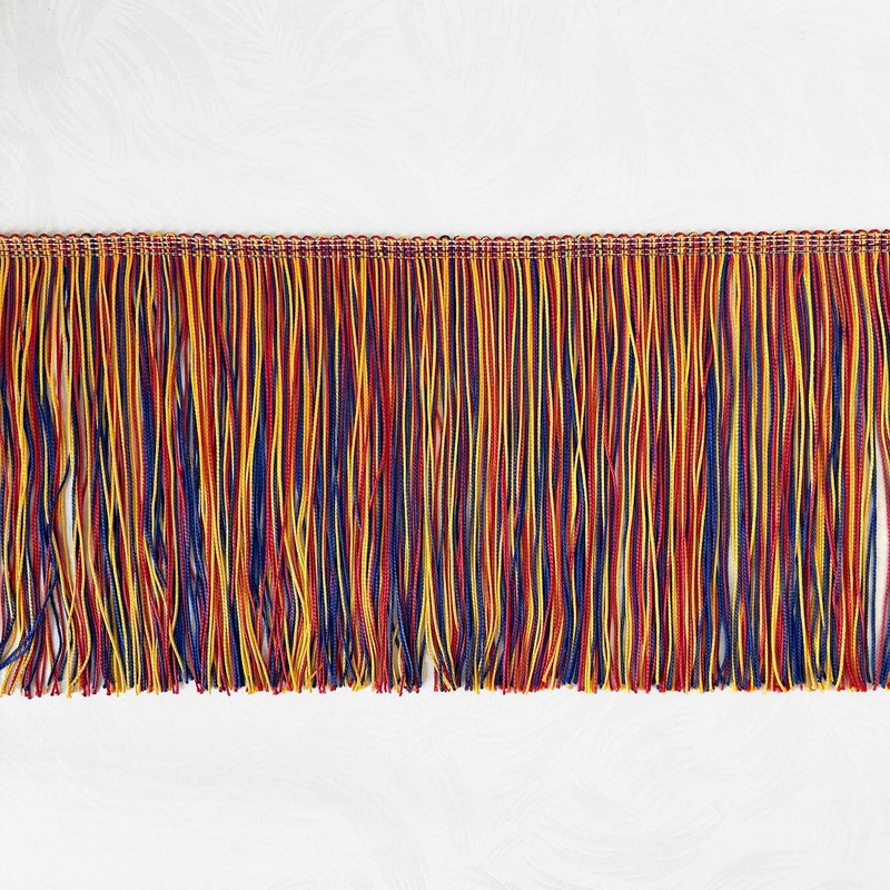 Multicolor Chainette Fringe 8-Multicolor