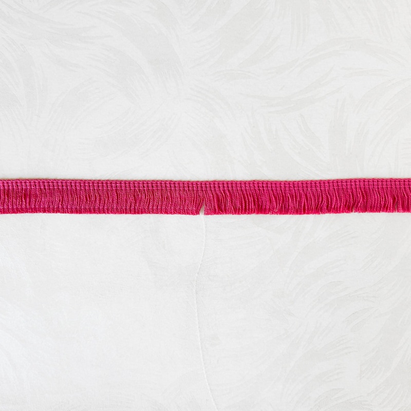 Pink Brush Fringe 1-Pink