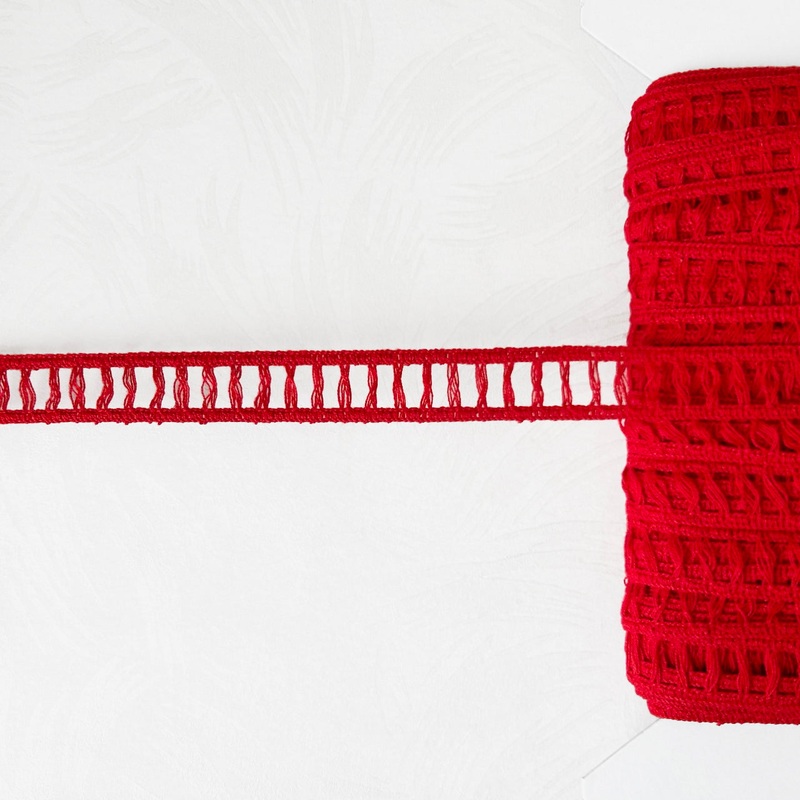Red Ladder Braid-Red