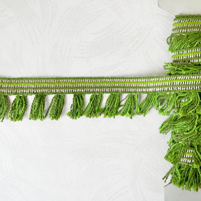 Tassel Fringe-Green