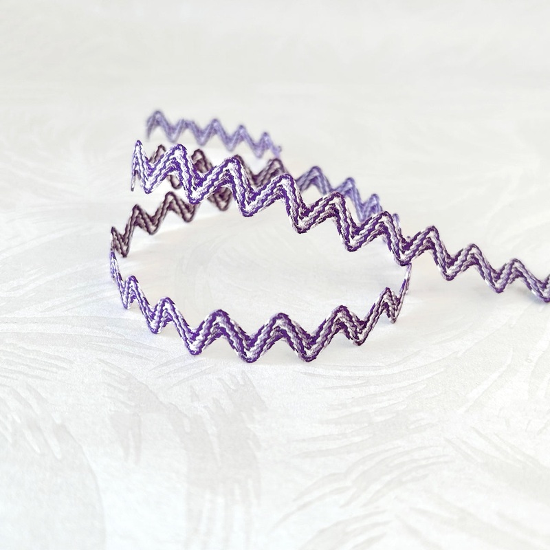 Unique Purple Rick Rack-Purple