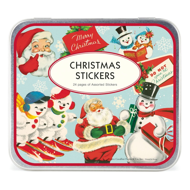 Vintage Christmas Stickers-Christmas Stickers