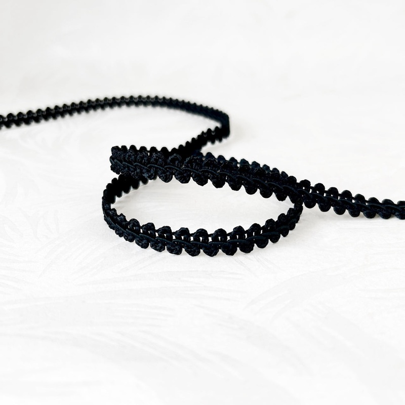 Black Gimp Braid-Black