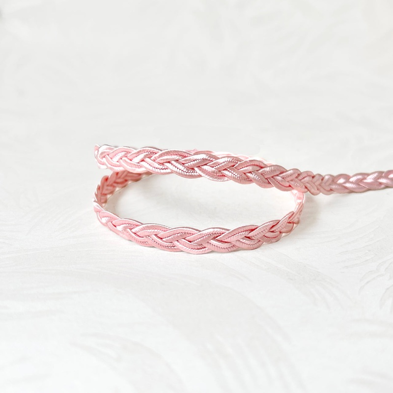 Braided Pink Braid-Pink