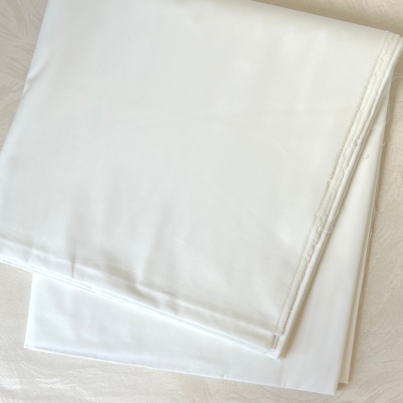 Cotton Percale Unfinished Flat Sheet