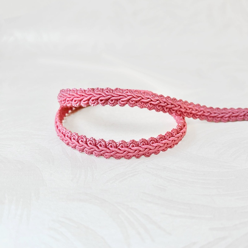 French Gimp Braid-Rose Pink-By the Yard & 36 Yard Board