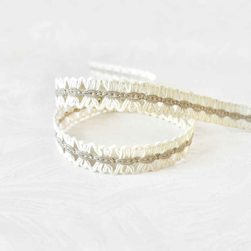 Haystack Braid-Khaki & Natural