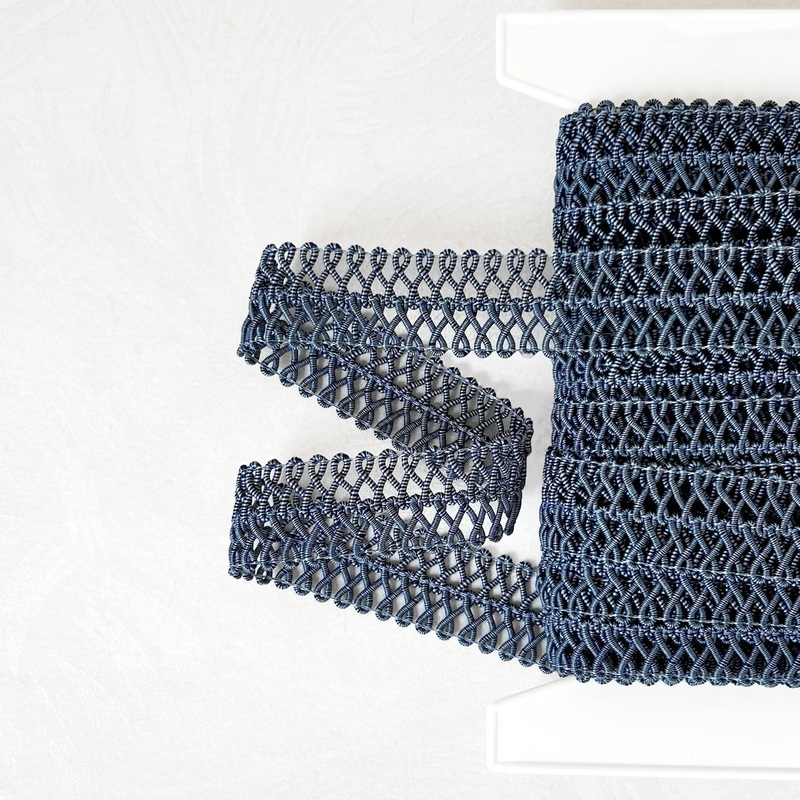 Infinity Loop Braid-Denim