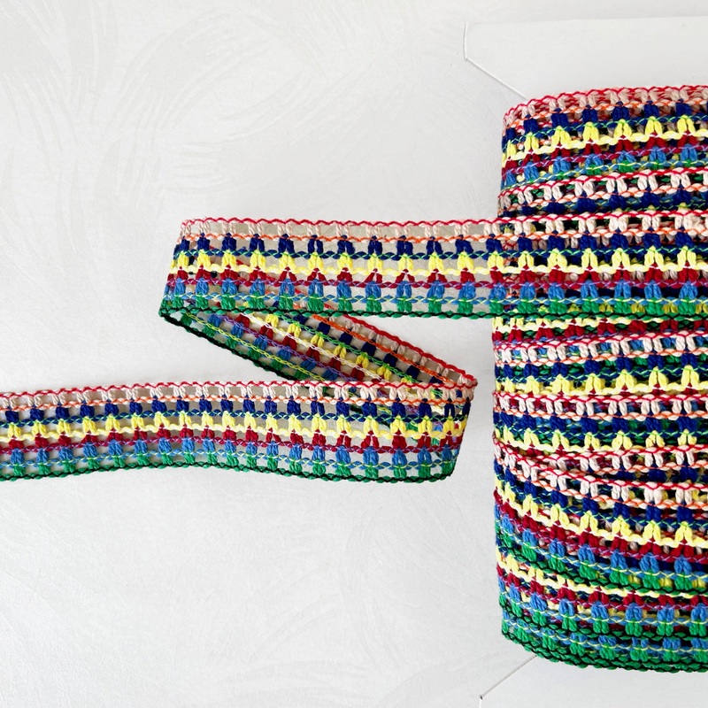 Multicolored Braid-Multicolor