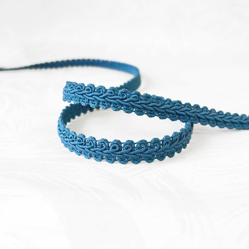 Slate Blue Gimp Braid-Slate Blue
