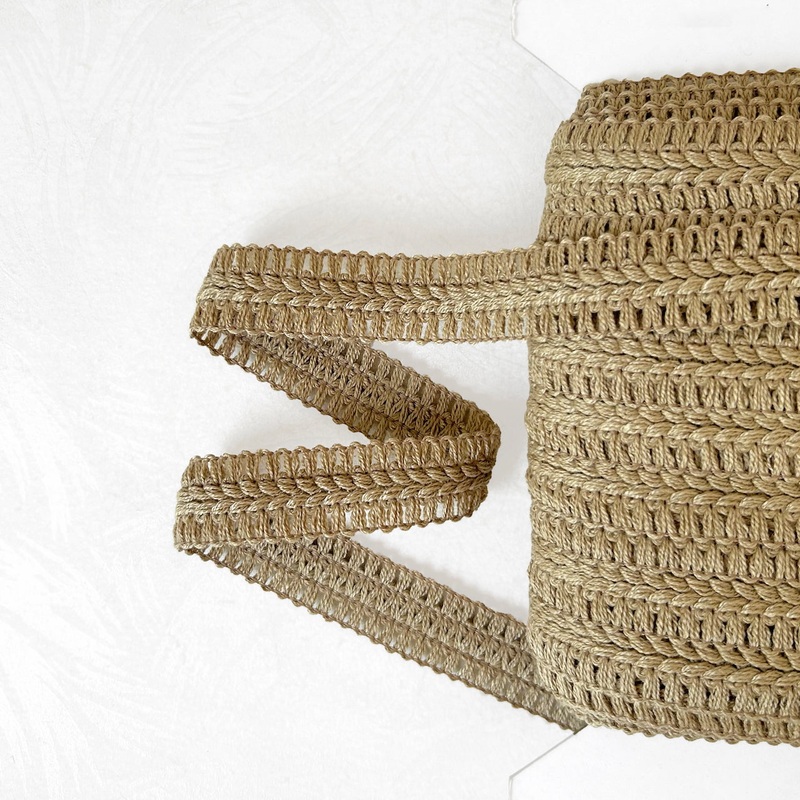 Wheat Weave Loop Braid-Tan