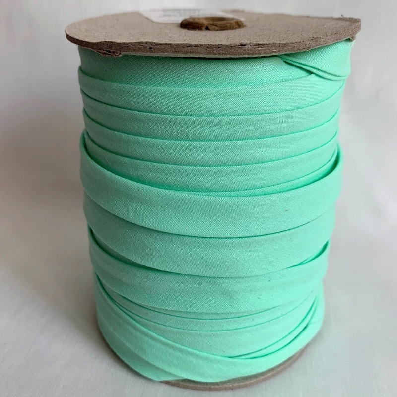 Extra Wide Double Fold Bias Tape 13mm (1/2) - Mint Green