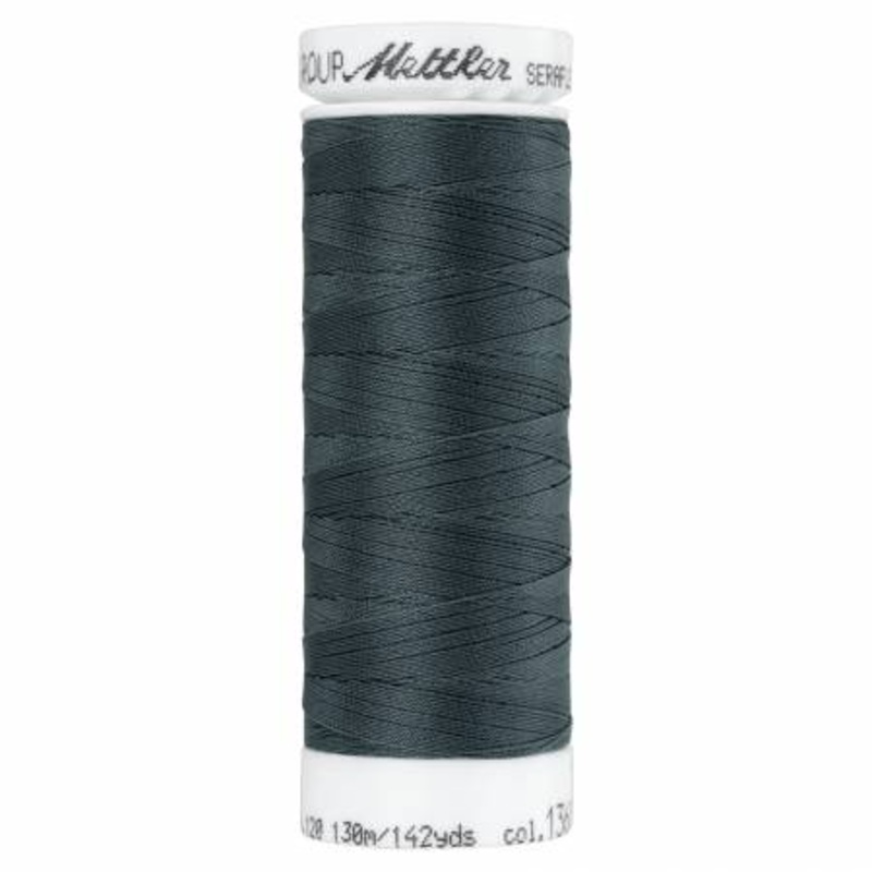 Seraflex - Mettler - Stretch Thread - For Stretchy Seams - 130 Meters - Dark Grey