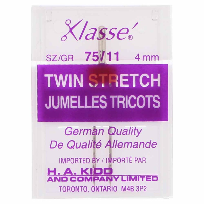 KLASSE Twin Stretch Needle Cassette - Size 75/11 - 4mm
