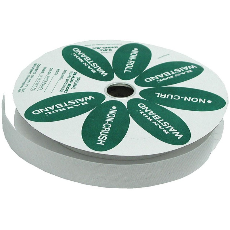 Original Ban-Rol Waistband Stabilizer / Interfacing - 25mm (1'') - Non stretch multipurpose waistband