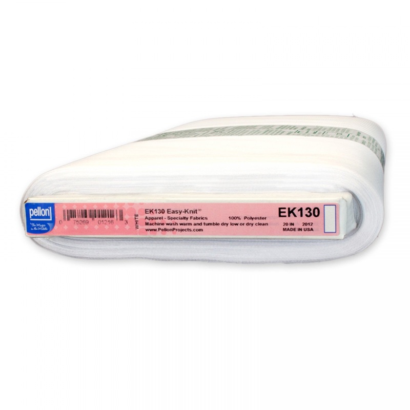 Pellon Easy Knit Fusible Tricot Interfacing - White - 20 wide - EK130