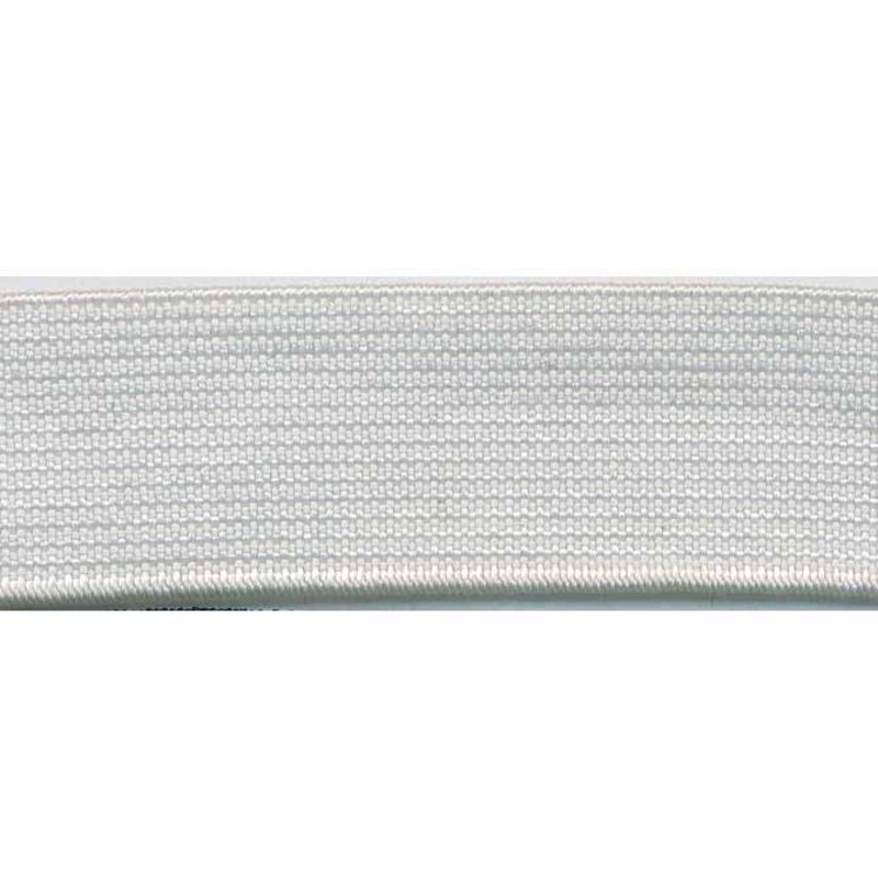 2 (51mm) Woven Elastic - White