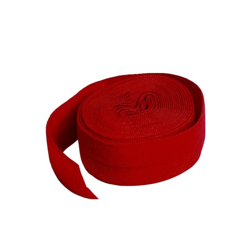 3/4 (20mm) Fold Over Elastic FOE - Red